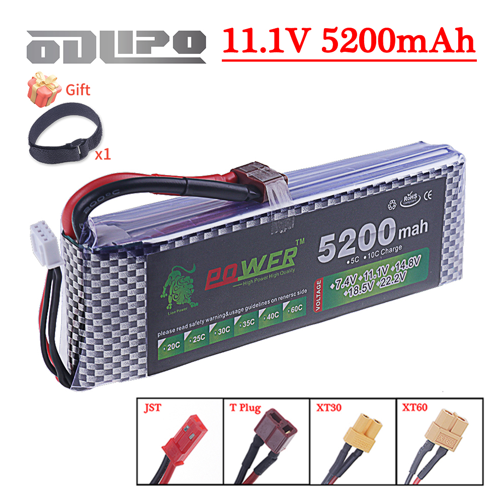 3S Lipo Battery 11.1V 5200mah  - Drone Battery 3S avaliação e preço