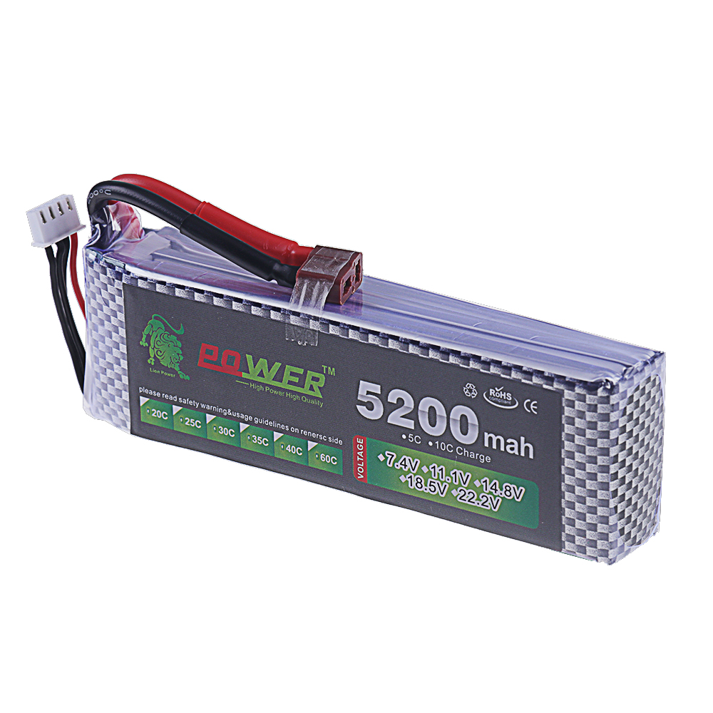 3S Lipo Battery 11.1V 5200mah  - Drone Battery 3S avaliação e preço