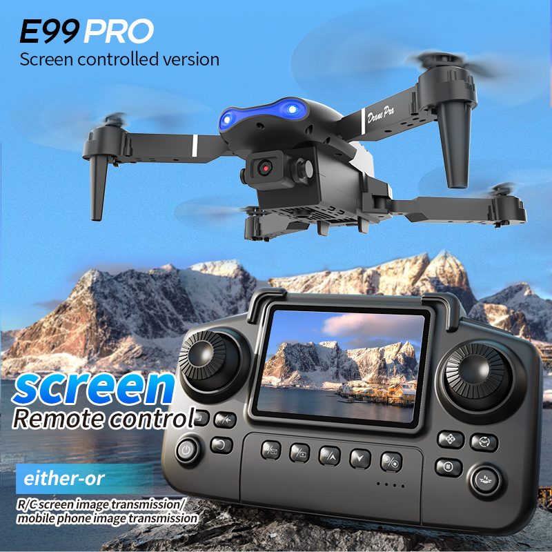 E99 PRO Drone Screen Control A - Drone Battery Charger avaliação e preço