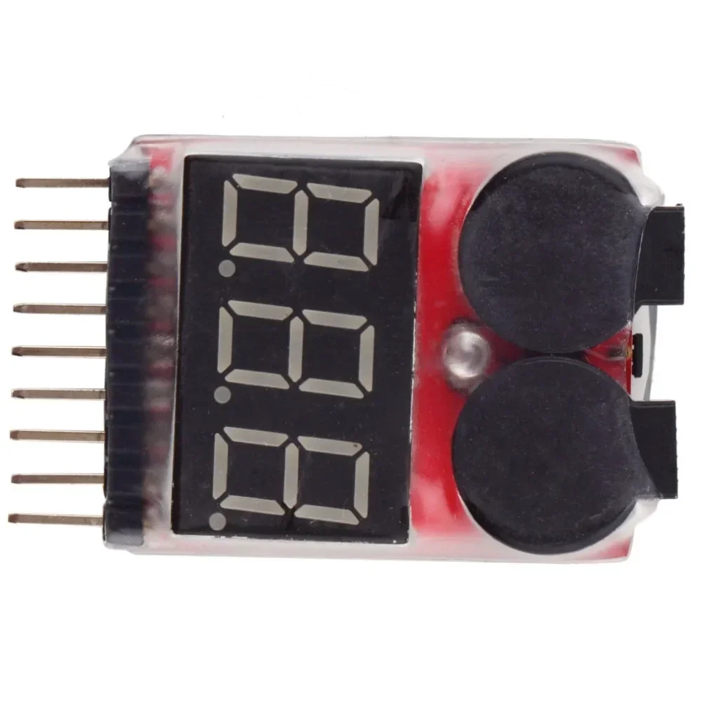 1/2/5PCS RC Voltage Display Ba - Drone Battery Alarm avaliação e preço
