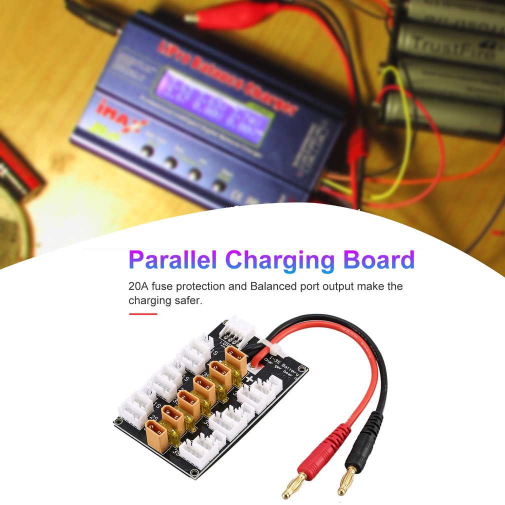 1S-3S 20A XT30 Plug Lipo Batte - Drone Battery Parallel Board avaliação e preço