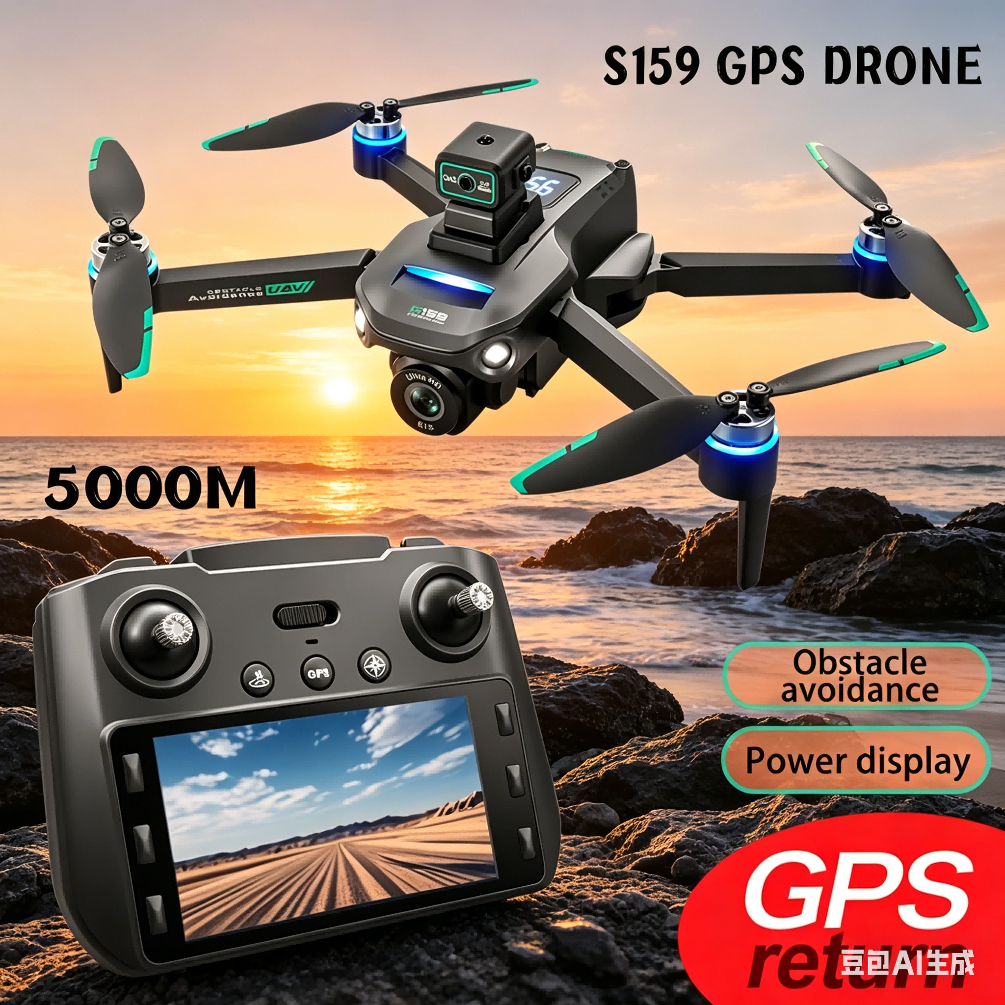 S159 GPS Drone 4K Profesional  - Drone Battery Balance Charger avaliação e preço