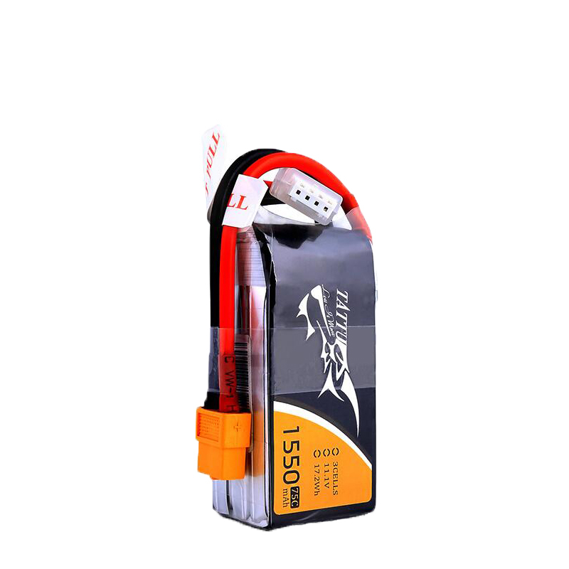 TATTU 3S 11.1V 1550mAh 75C LiP - Drone Battery 3S avaliação e preço